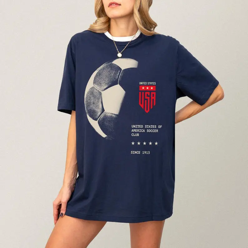 1994 USA Soccer Team Retro Comfort Colors Shirt, United States Game Day Apparel