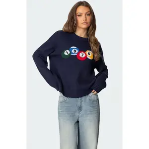 Edikted Women's 1976 Billiards Sweater