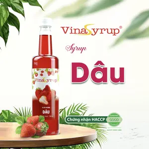 Vina Fruit Flavor Syrup 750ml - Siro Vị Trái Cây Vina Syrup 750ml - Premium Fruit Syrup for Tea Soda Smoothies Cocktails & Mocktails