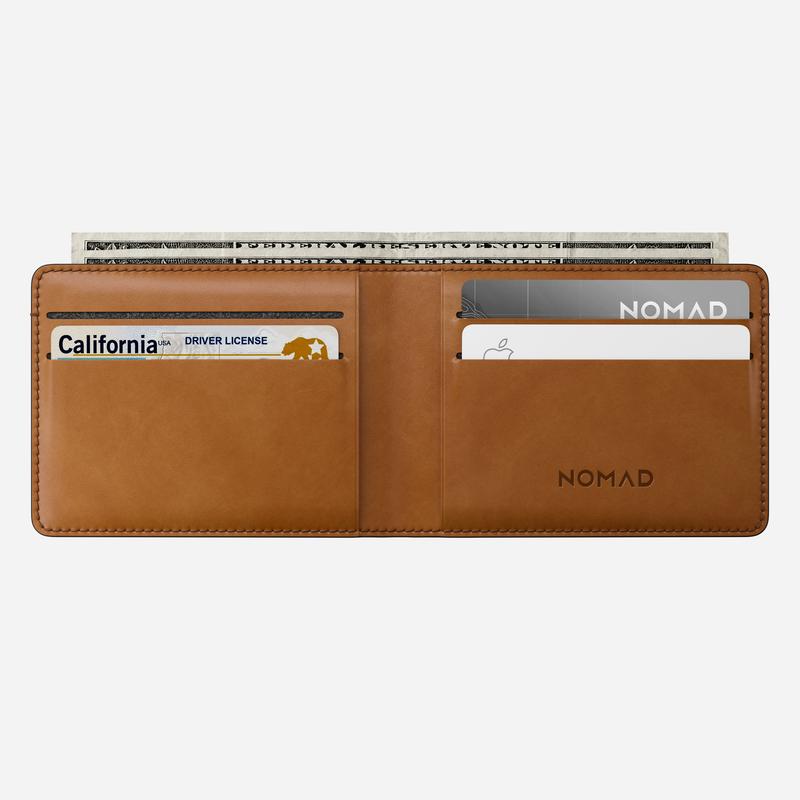 Bifold Wallet - English Tan | Nomad Leather