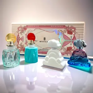 Sunny Cloud Women's 4-Piece Perfume Set (30mL×4), Floral & Fruity Gourmand Scents, Long-Lasting Eau de Parfum, Ideal Gift for Daily Wear, Valentine's & Special Occasions