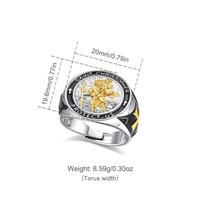 Style 6 / Two Tone - Saint Christopher