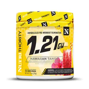 High Stim Pre Workout 450mg Caffeine - 1.21GW, Time Release Energy, 30 Servings
