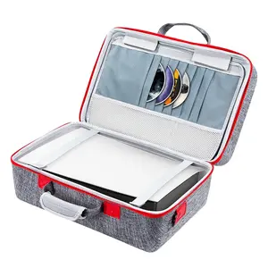 5-in-1 Multi-functional Storage Case for Sony PS5, Portable Handheld Travel Storage Box for PS5 Console