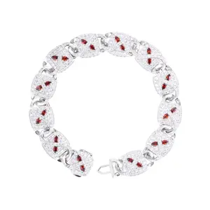 【#B441】Unlimited Sugar Bracelet UCCIYO  Lab-Created Moissanite Chain Bracelet S925 Sterling Silver