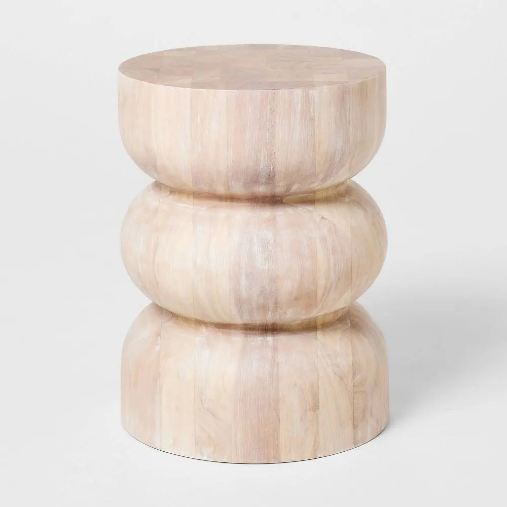 Accent Table White Wash - Threshold designed with Studio McGee