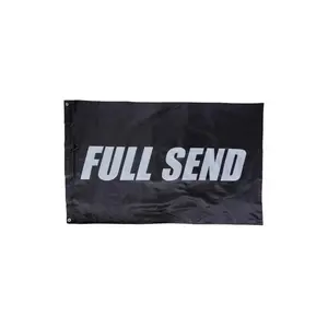 Full Send Flag (Black)Tapestry Decoration Home Decor Supplies Decorating bedroom decor tapestry mens room decor bedroom decorations cool stuff for your bedroom