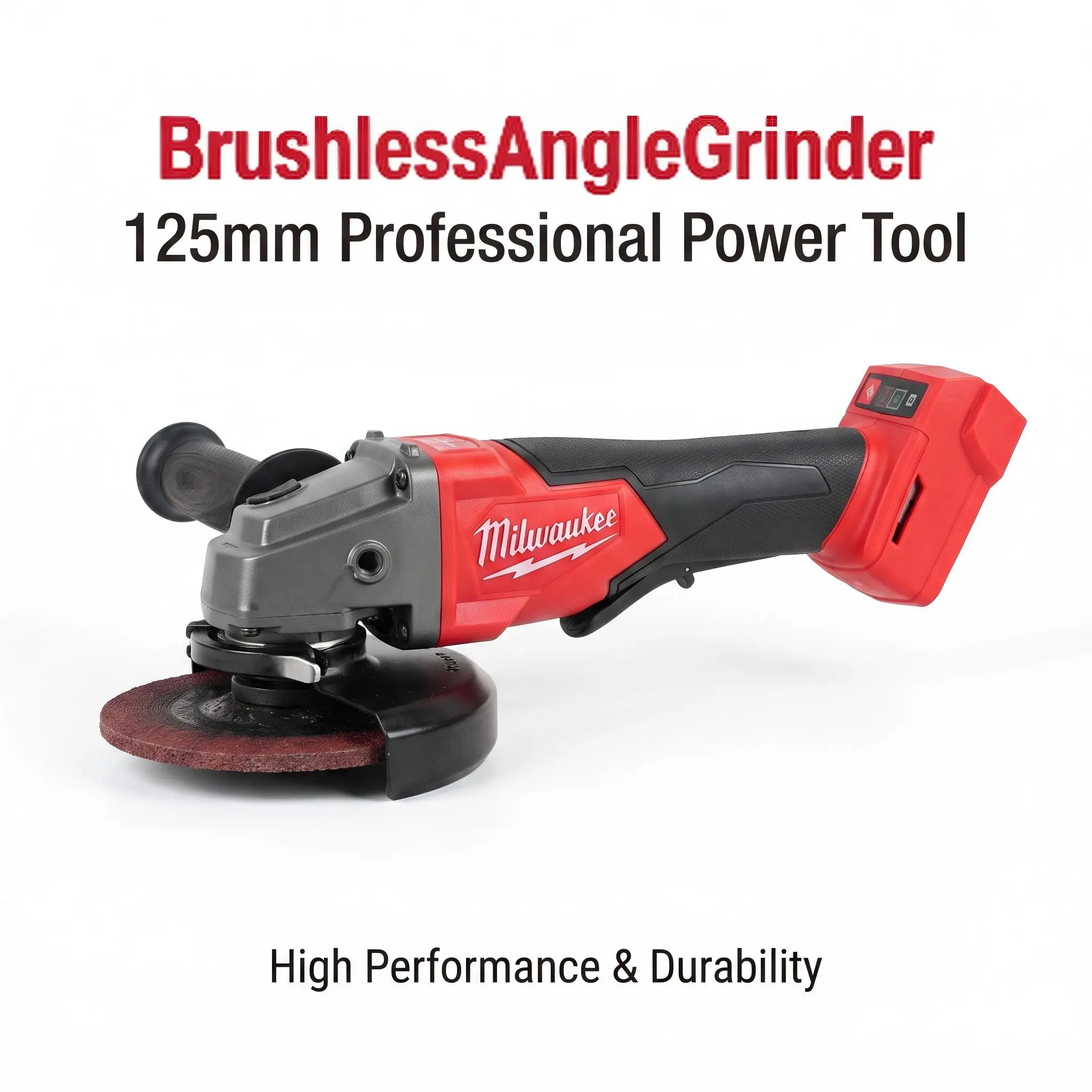 Milwaukee 125mm brushless Angle Grinder equipment maintenance 4-mode drive control