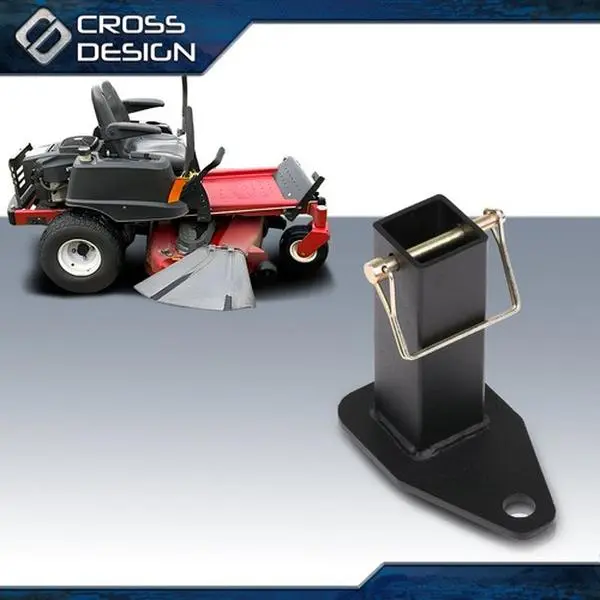 CROSSDESIGN Trailer Hitch Kit with Accessory Mount, Direct Pricing, Factory Direct, Limited Life Guarantee for 2007-2010 Toro TimeCutter Z, TimeCutter Z4200 & Lawn Boy Precision Z ZTR Mowers