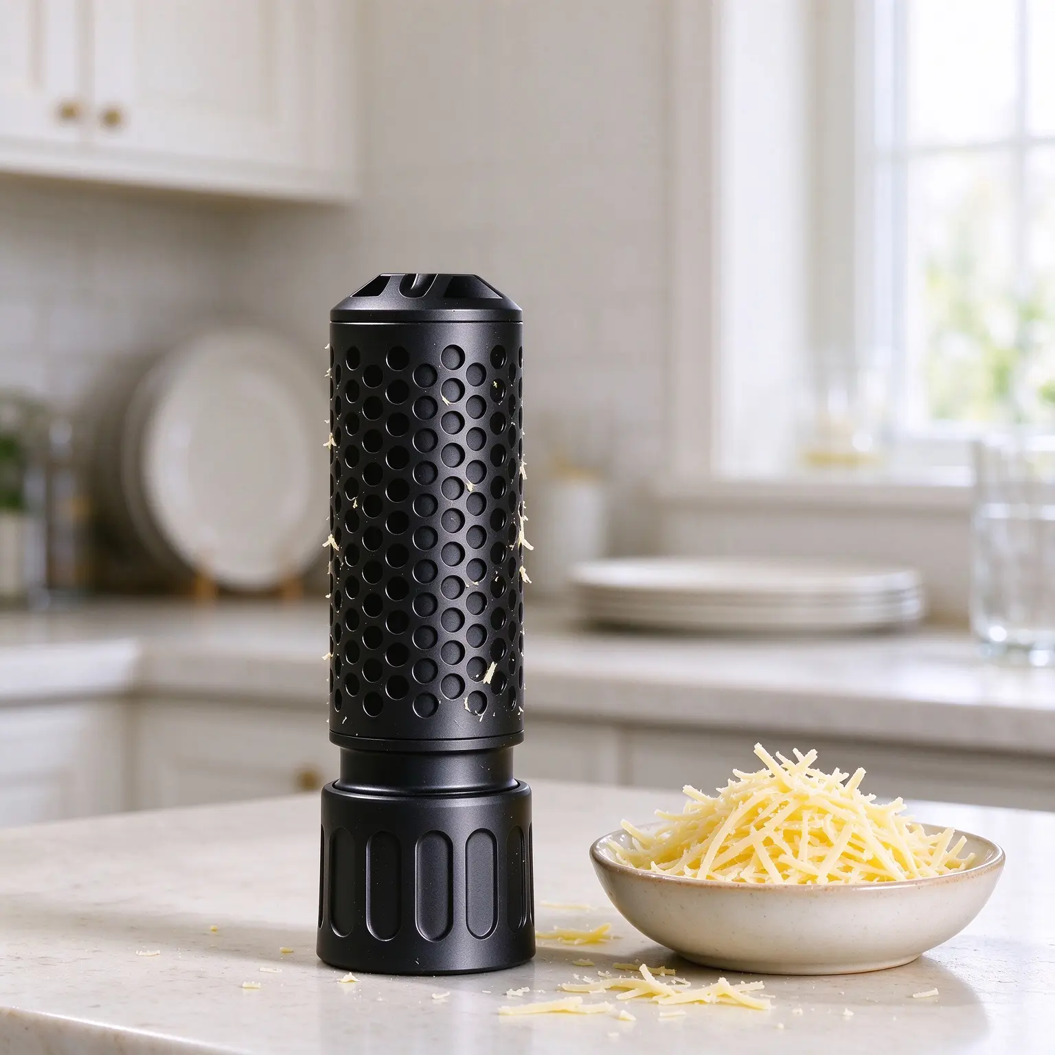 Rotary cheese grater, kitchen gadget qdc