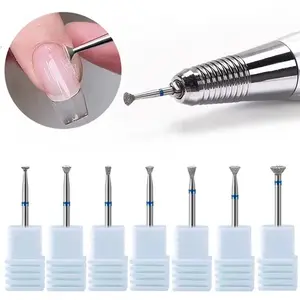 Exquisite manicure grinding head, suitable for manicures and foot care, professional cuticle removal tool, suitable for electric nail drills, durable drill bit, provides precise manicure care