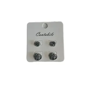 Knotty sparkle earrings gs