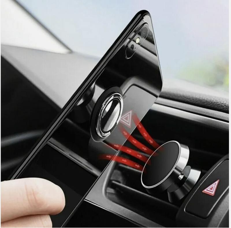 Finger Ring Holder Stand Grip 360° Rotating For Cell Phone Car Magnetic Mount Accessories Smartphone