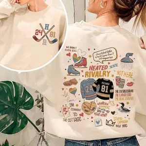 [Sale Up To 50%] Heated Rivalry Romance Sweatshirt, Hollanov Couple Romance Book shirt, Rivals Couple Shirts, Movie Book Fans Gift, streetwear graphic tee
