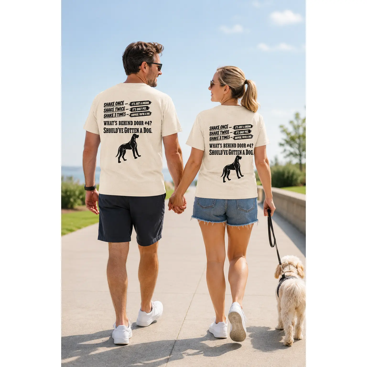 Funny Dog Dad Unisex Softstyle T-Shirt | Men’s Humor Graphic Tee | Father’s Day Gift for Dad | Casual Weekend Shirt | Dog Lover Gift | Funny Back Print Tee