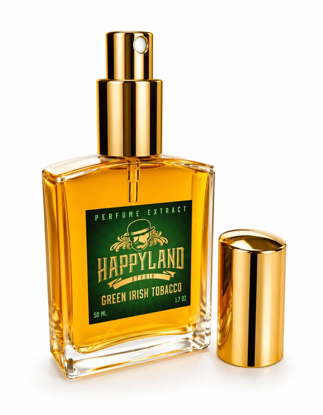 Happyland Studio Green Irish Tobaco Men's 1.7oz (50ml)