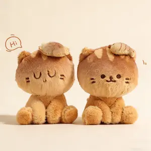 Adorable Cat-Shaped Bread Plush Toy, Soft Fluffy Stress Relief Stuffed Animal, Baking Themed Decor, Cute Gift for Kids Teens