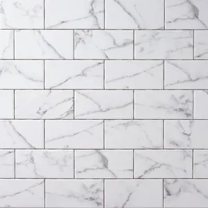 Milano Statuary White 3x6 Ceramic Tile