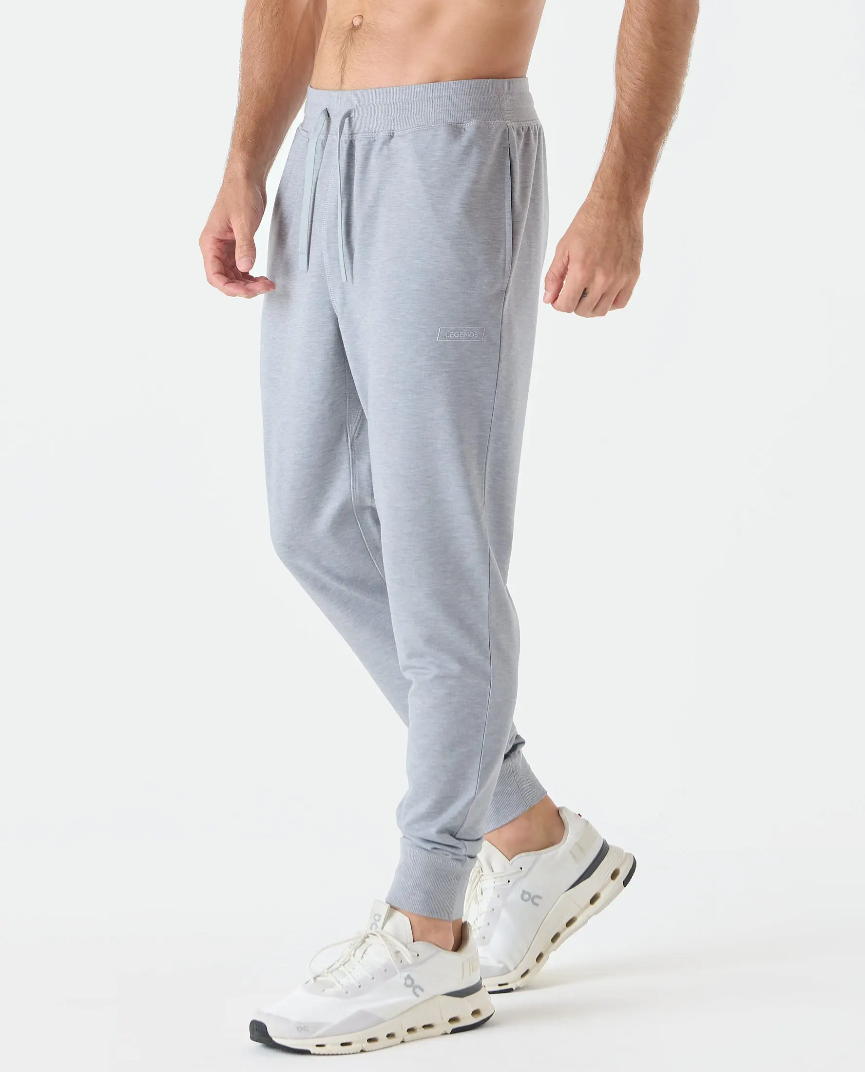 Redondo Jogger Heather Gray, Large