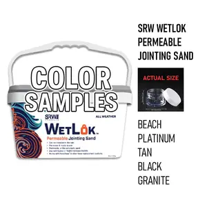 COLOR SAMPLES- SRW Wetlok Permeable Jointing Sand