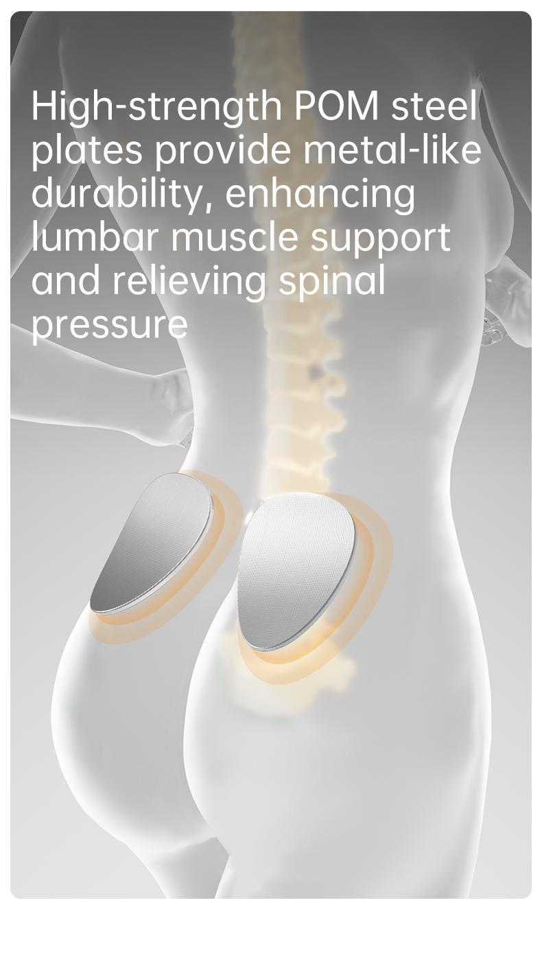 Umay Waist Ab Support Belt Tummy Control Body Shaper, Ultra-thin Breathable Invisible Wrap Tummy Control Belt Gym Shapewear Seamless Waist Trainer Posture