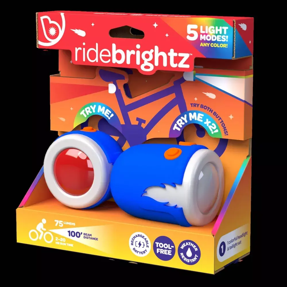 Brightz Ride LED Flame Ride USB Rechargeable Weather-Resistant