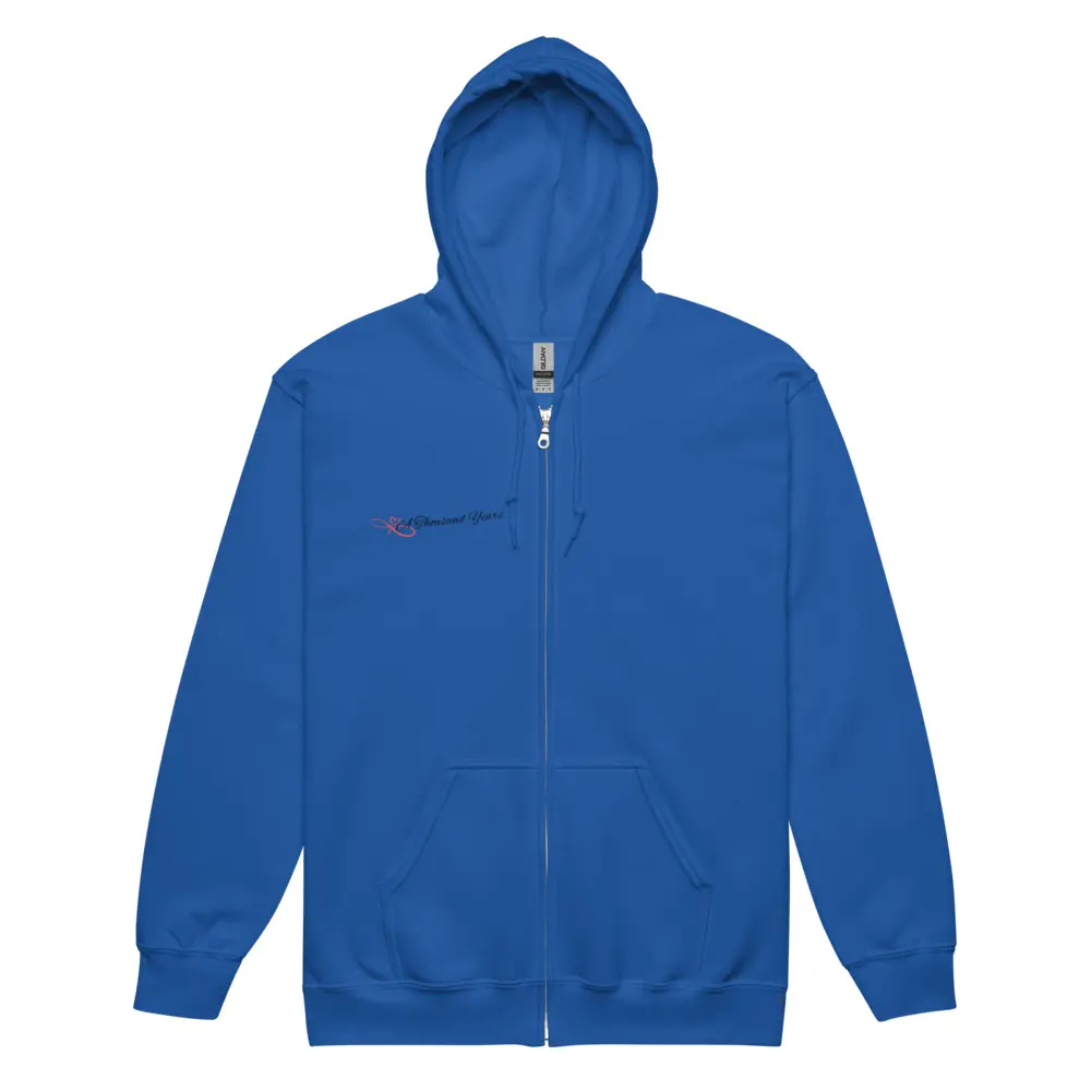 1000 years heavy blend zip hoodie
