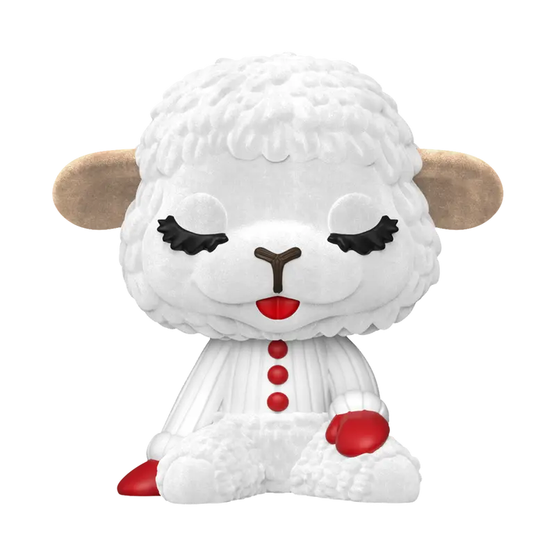 Funko Lamb Chop Flocked Vinyl Figure #1698