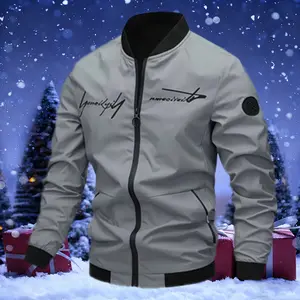 New Men's Spring & Autumn Fashion Hooded Jacket Sports Outdoor Casual Workwear Zipper Pocket Windproof Coat Men's Jacket Suitable for Work Travel & Everyday Use Perfect Christmas Gift soft cozy fabric thick comfort