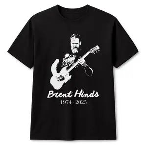 Emotional Tribute Tee – Remembering a Legendary Music Figure Casual Cotton