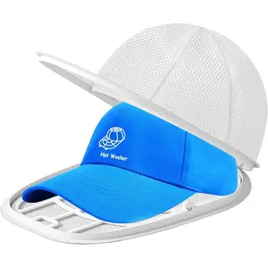 Hat Washer Cage for Washing Machine, Cap Cleaner Holder for Cleaning & Protection, Universal Hat Cleaner for Adult Baseball Caps