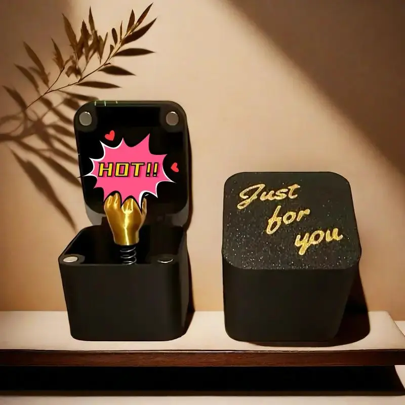 Artificial Finger Box, Mysterious Funny Prank Party Supplies Toy, Finger Surprise Box, 3D Printed Gifts, Gift Packaging Supplies, Artificial Imitation, Prank Props, Prank Gag Gift, Creative Prank Gift