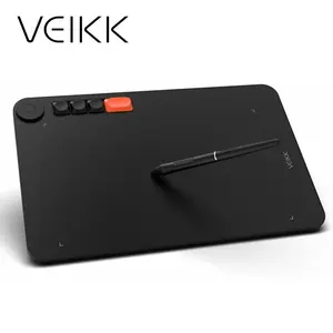 VEIKK Electronic drawing Tablet Voila L 290 PPS High Report Rate 16384 Level of Press Sensitivity Support Windows Mac Android Used for Online Education Online Meeting Digital Art and Design