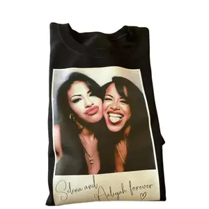 Vintage Selena and Aaliyah Shirt, Selena Shirt, Aaliyah Shirt, Aaliyah One in a Million Shirt, Aaliyah Merch, Aaliyah Hiphop Shirt, Aaliyah Graphic Tee, Hiphop Graphic Tee, Aaliyah RnB Singer, gift for fans, gift for him, gift for her Top Womenswear