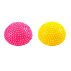 Yoga Ball, 2 Counts Balance Training Fitness Ball, Sensory and Touch Massage Ball, Durable Exercise Ball for Home Gym Fitness