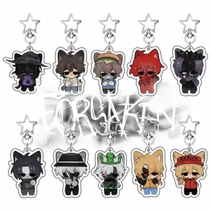 Roblox Forsaken Keychains, Guest 1337 Noob Shedletsky John Doe C00lkidd Elliot Chibi Pendant, Forsaken Roblox Kawaii Keychains, Funny Keychain, Cute Accessory, Fun Charm For Backpack Or Purse | High Quality and Customer Favorite Items