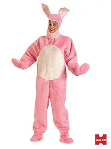 Bunny Rabbit - Pink Open Face - Easter - Costume Mascot - Adult - 3 Sizes