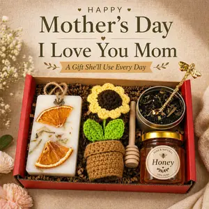 Mom Relaxation Self Care Basket I Love You Mom Spa Gift Box