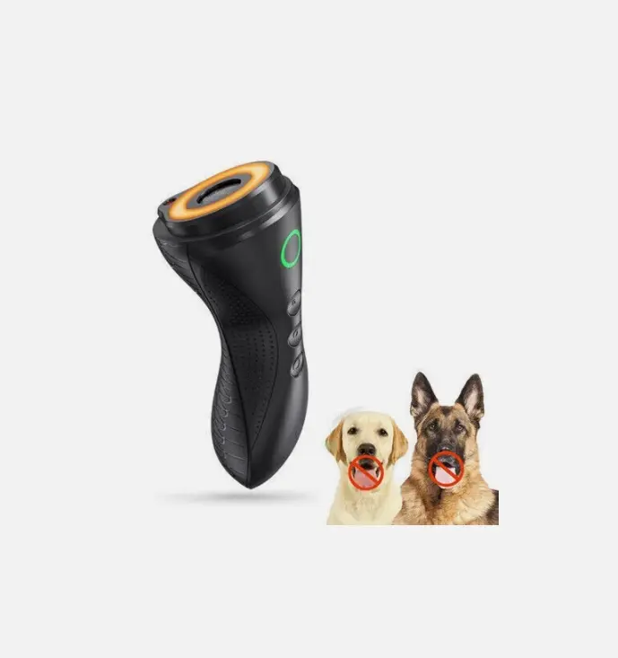 Ultrasonic Anti-Bark Dog Training Device - Sonic Bark Control Silencer, Safe Pet Training Tool for Dog Owners, Apartment Dwellers Troubled by Excessive Barking Noise