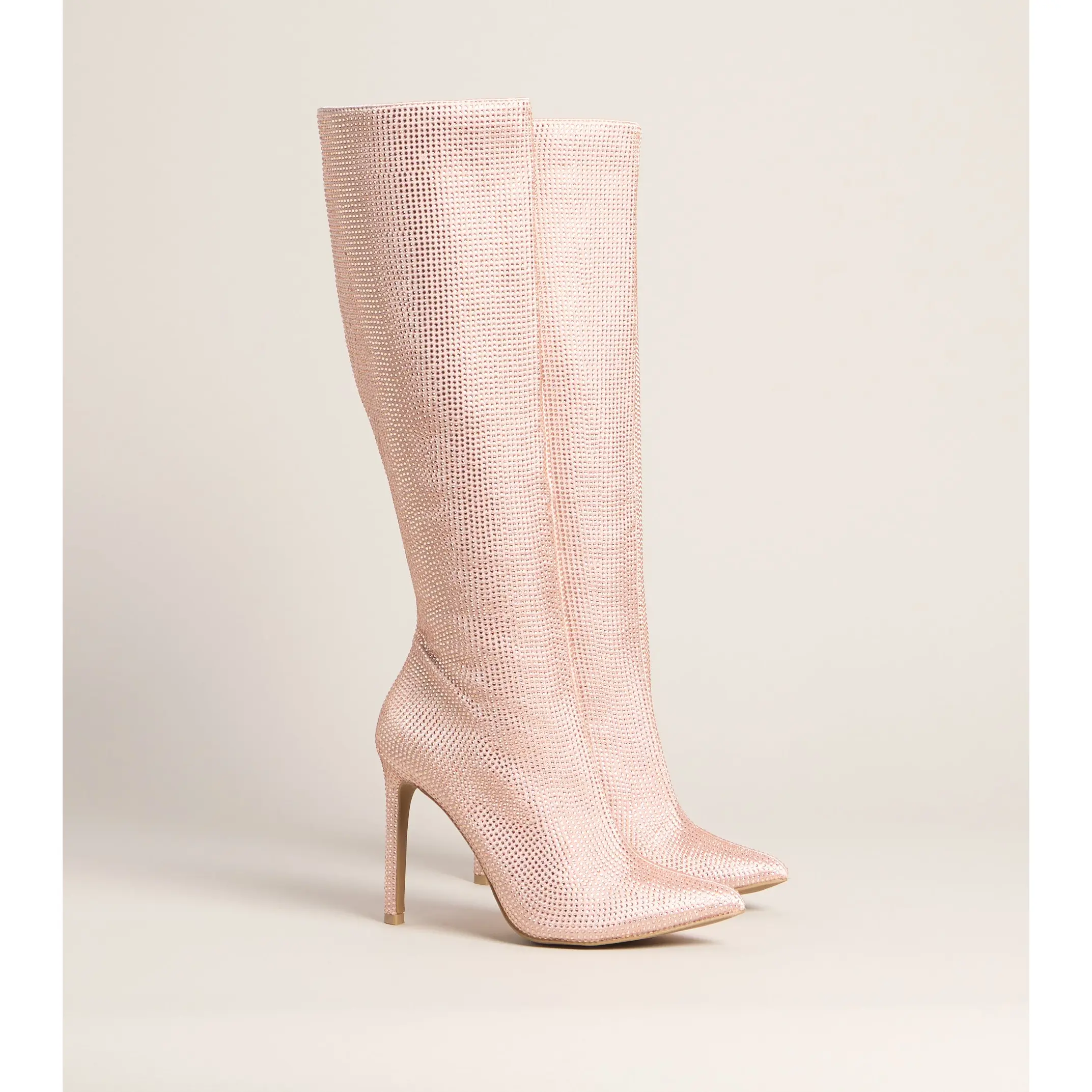 Steal The Night Rhinestone Boots