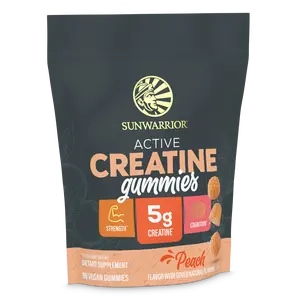 US Active Creatine Gummies (Peach) - 90ct pouch (30 srv)