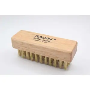 Ralyn Brass Suede Brush