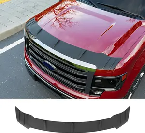 powoq Hood Protector Compatible with 2009-2025 Ford F150 Hood Deflector TPE Shield Replacement for Ford F-150 Accessories