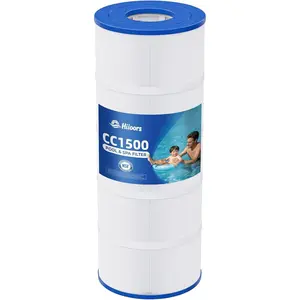 CC1500 Pool Filter Cartridge, Compatible with Jandy CS150, X-Stream CC1500, CCX1500RE, Pro Clean 150, PWWCT150, R0462300, PJANCS150, C-8414, FC-1287, 150 Sq. Ft