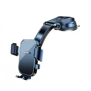 Rotation Suction Cup Car Phone Holder, Secure Holder Smartphone, Dashboard Mount, Adjustable 360° Rotatable Navigation Bracket, Hands-Free Stand Compatible with iPhone & Android Smartphones, Anti-Slip Car Phone Cradle for Safe Driving