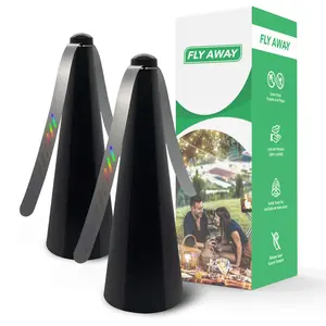 Fly Away Tabletop Fly Fans - Repel Flies and Other Flying Pests Away from Food & Drinks
