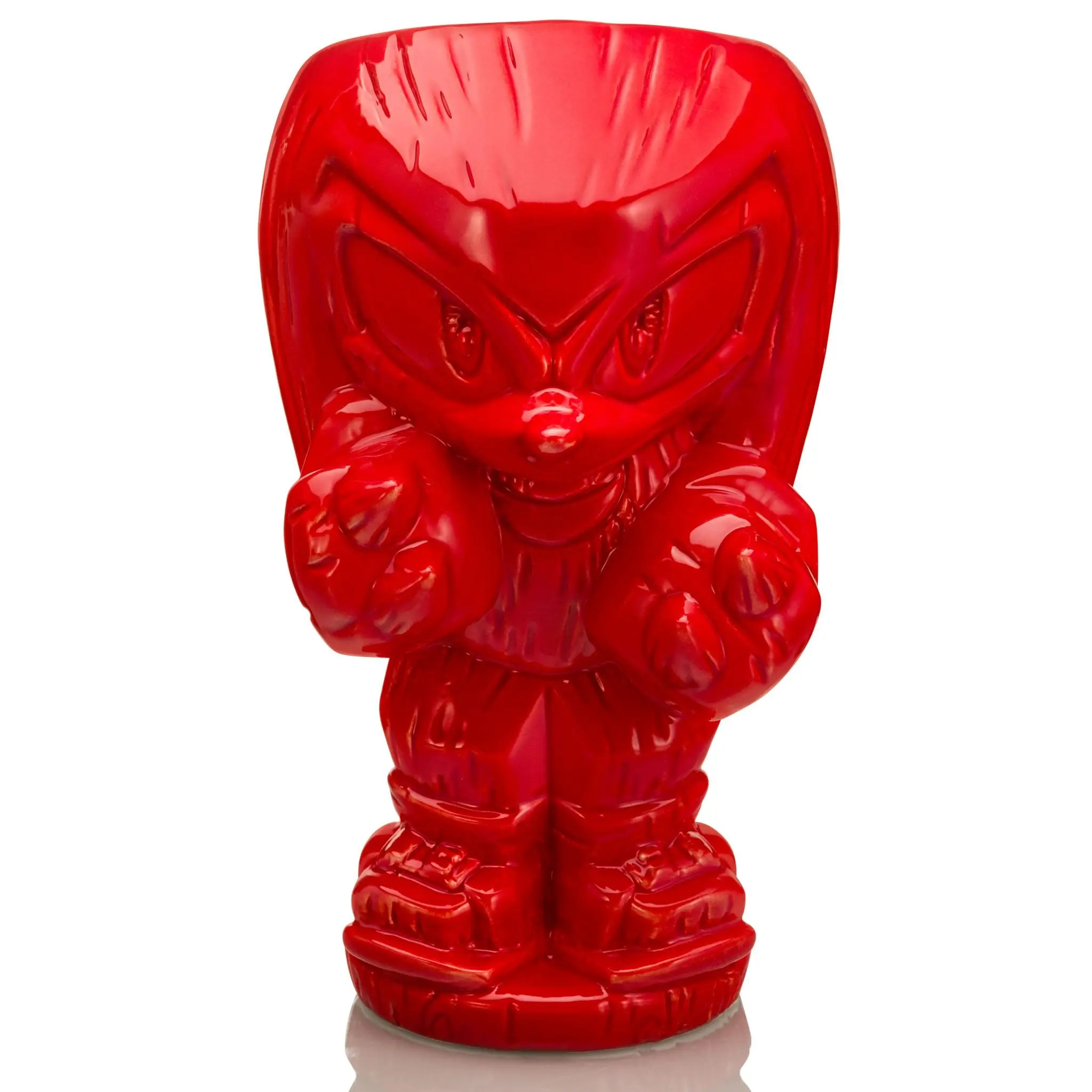 Geeki Tikis Sonic The Hedgehog Knuckles Ceramic Mug | Holds 18 Ounces