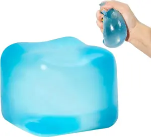 Slow Rising Stress Relief Cube for Adults, Non-Toxic Sensory Squishies Ice Squeeze Ball for Classroom, Office & Party Favors