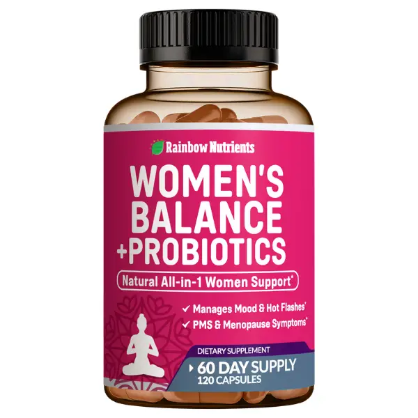 Women's Wellness Supplement + Probiotics, Feminine Balance | pH & Flora Support...