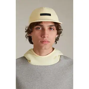 Fear of God ESSENTIALS Men's Garden Yellow Fleece Baseball Hat